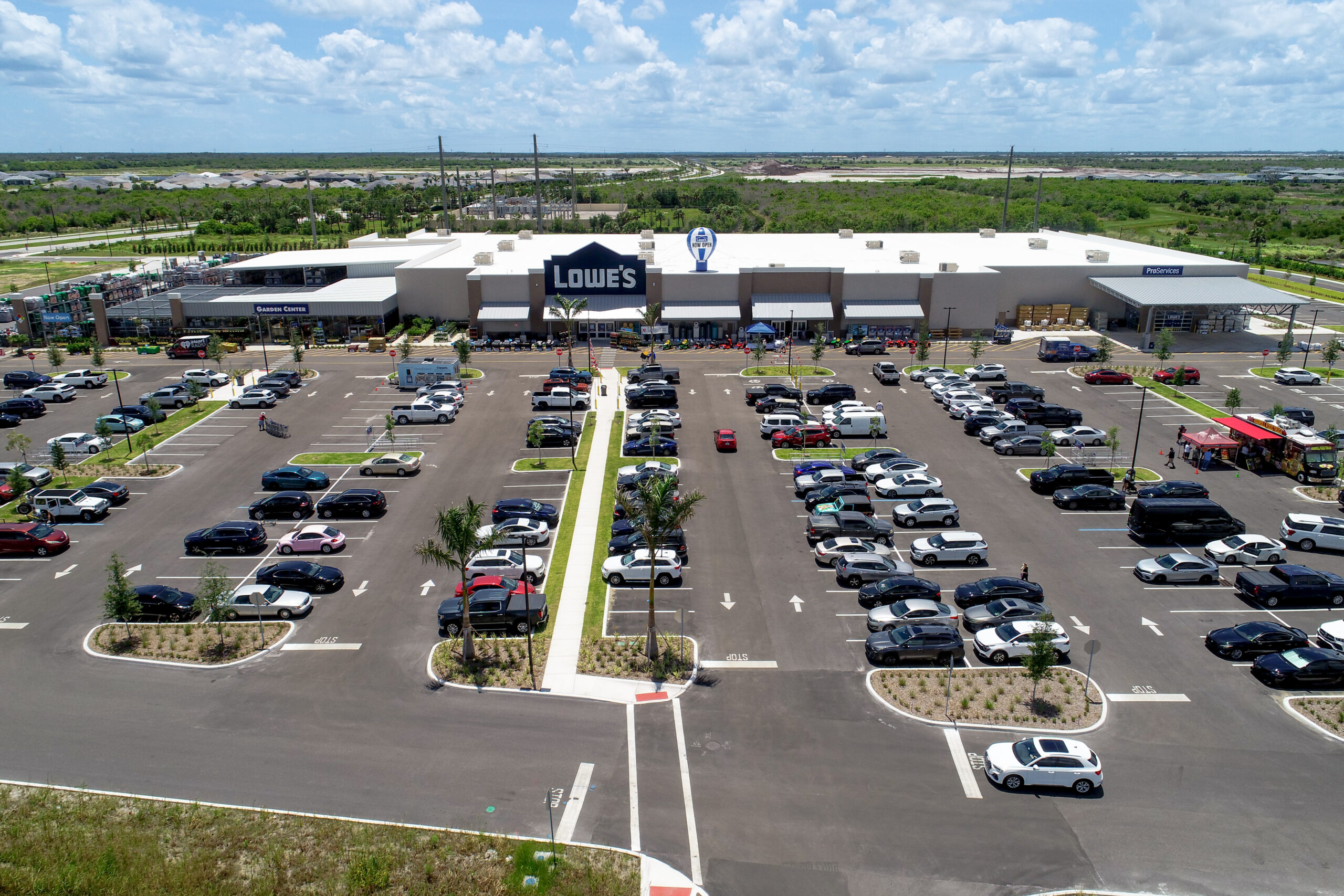 case Lowe’s  – Shoppes at Southern Grove section